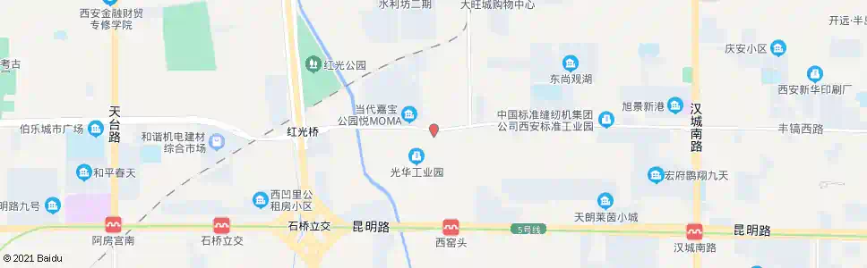 西安西郊热电厂_公交站地图_西安公交_妙搜公交查询2025