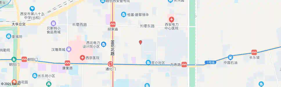西安康华药厂_公交站地图_西安公交_妙搜公交查询2025