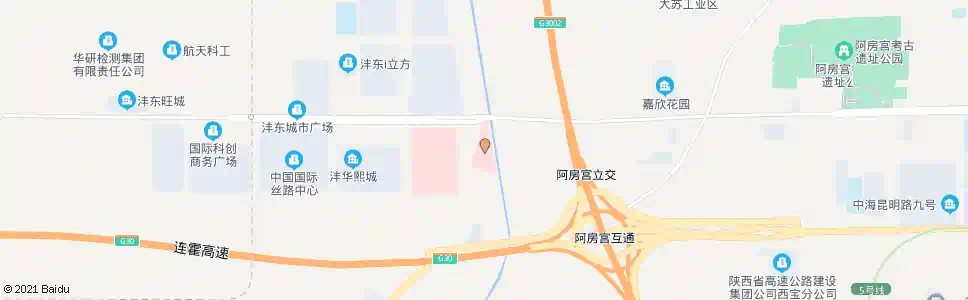 西安泰和医院_公交站地图_西安公交_妙搜公交查询2025