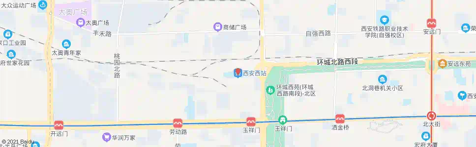 西安耿西_公交站地图_西安公交_妙搜公交查询2025