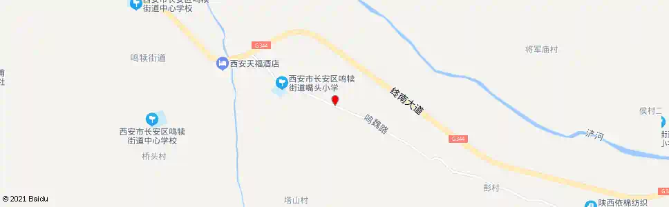 西安嘴头一村_公交站地图_西安公交_妙搜公交查询2025