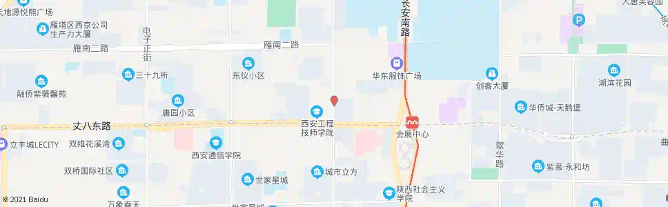 西安明德门_公交站地图_西安公交_妙搜公交查询2025