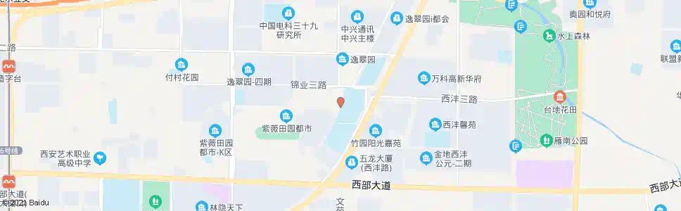 西安悦园路_公交站地图_西安公交_妙搜公交查询2025