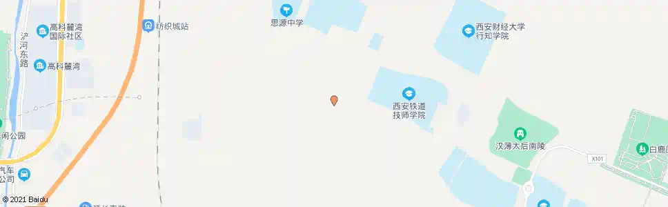 西安二塬子_公交站地图_西安公交_妙搜公交查询2025