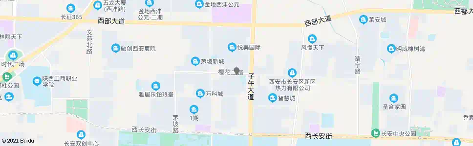 西安悦美国际_公交站地图_西安公交_妙搜公交查询2025