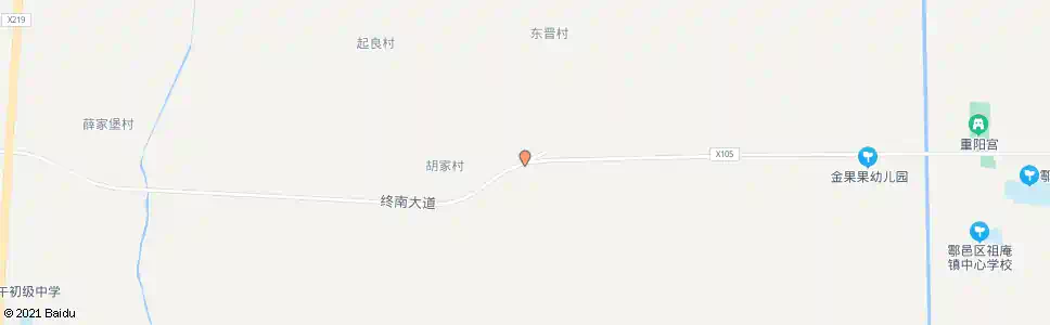 西安户县韩村_公交站地图_西安公交_妙搜公交查询2025
