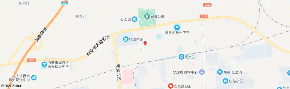 西安阎良老街_公交站地图_西安公交_妙搜公交查询2025