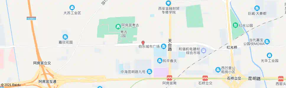 西安西围新嘉园_公交站地图_西安公交_妙搜公交查询2025