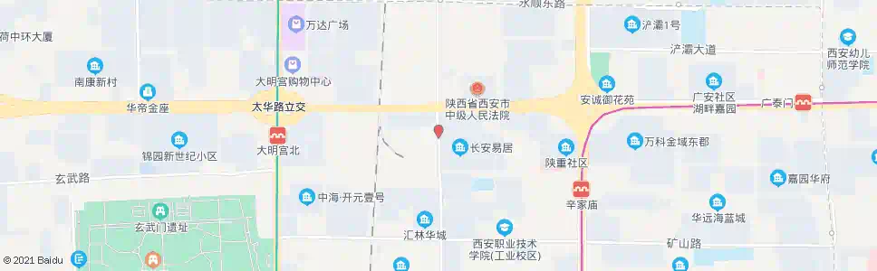 西安太和路北段_公交站地图_西安公交_妙搜公交查询2025
