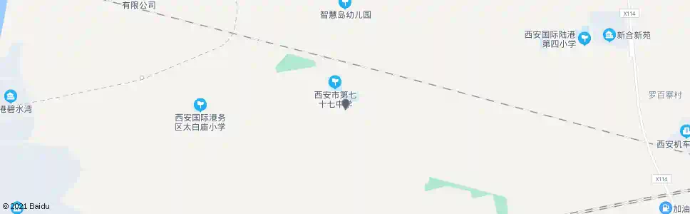 西安水流村_公交站地图_西安公交_妙搜公交查询2025