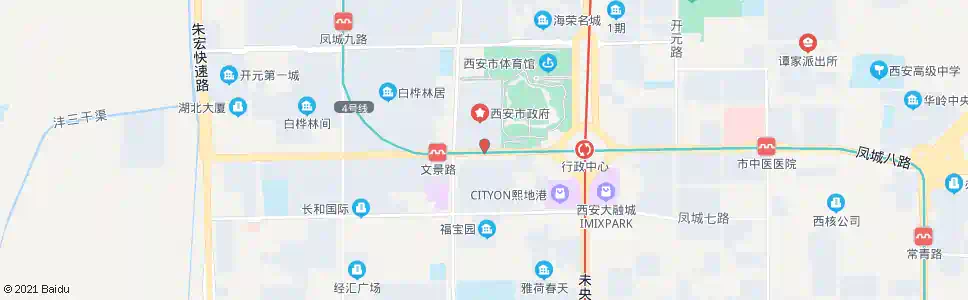 西安两镇_公交站地图_西安公交_妙搜公交查询2025