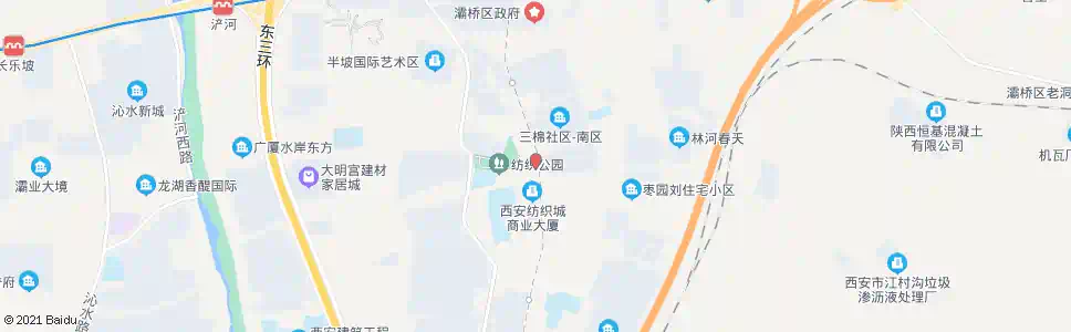 西安国棉四厂_公交站地图_西安公交_妙搜公交查询2025