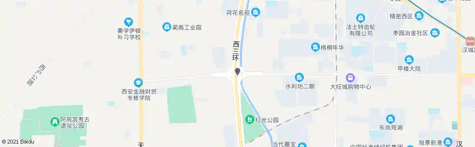 西安皂河桥_公交站地图_西安公交_妙搜公交查询2025