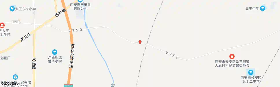 西安石桥村_公交站地图_西安公交_妙搜公交查询2025