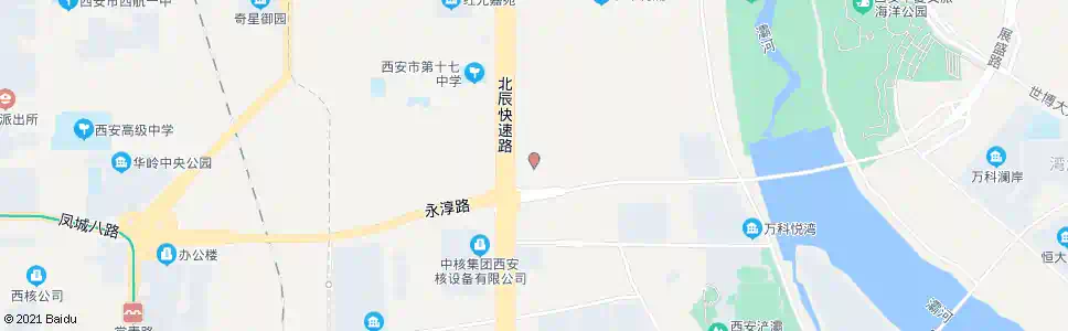 西安东方红路东口_公交站地图_西安公交_妙搜公交查询2025