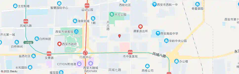 西安文景东区_公交站地图_西安公交_妙搜公交查询2025