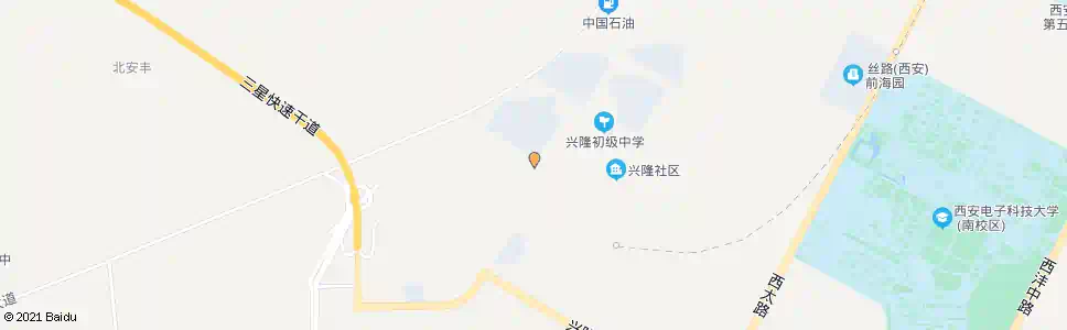 西安双江一路兴隆一路口_公交站地图_西安公交_妙搜公交查询2025