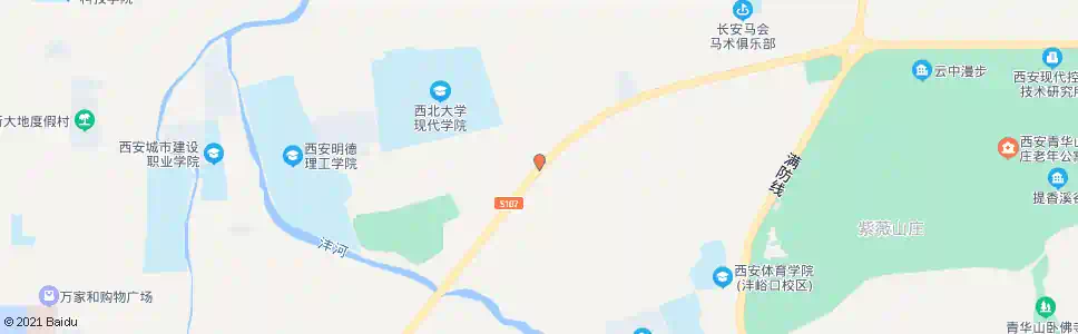 西安姚家滩_公交站地图_西安公交_妙搜公交查询2025