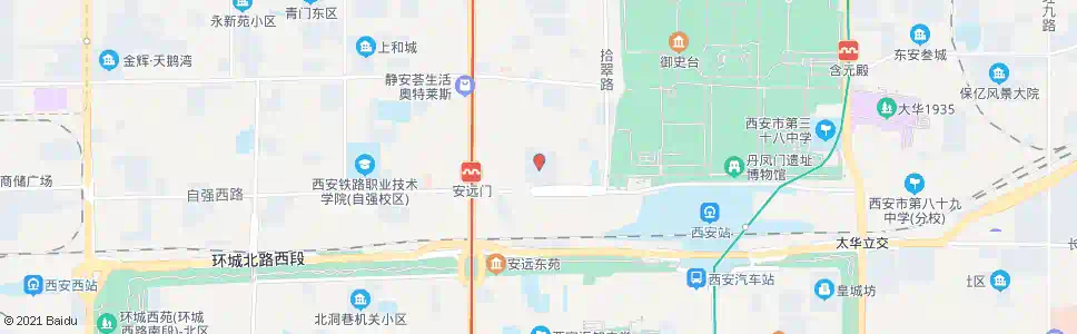 西安向荣小区_公交站地图_西安公交_妙搜公交查询2025