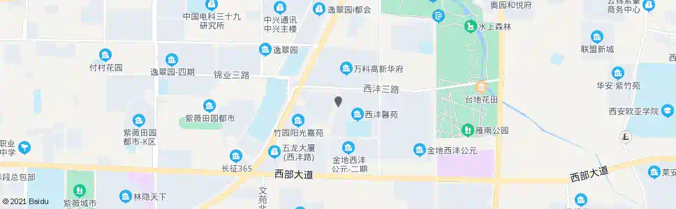 西安翟家堡_公交站地图_西安公交_妙搜公交查询2025