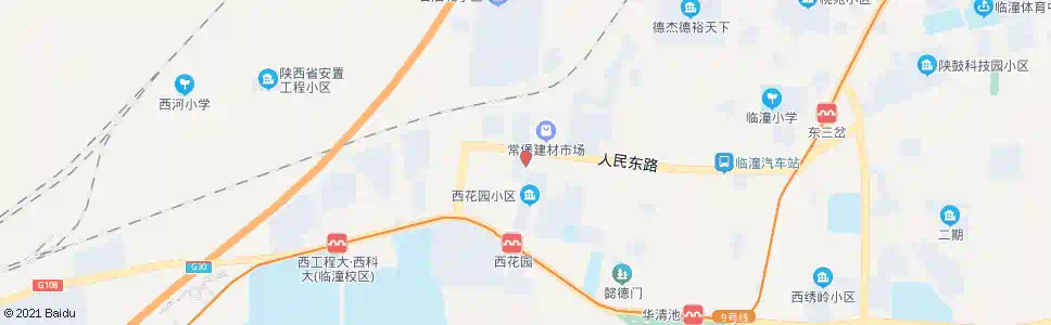 西安建材市场_公交站地图_西安公交_妙搜公交查询2025