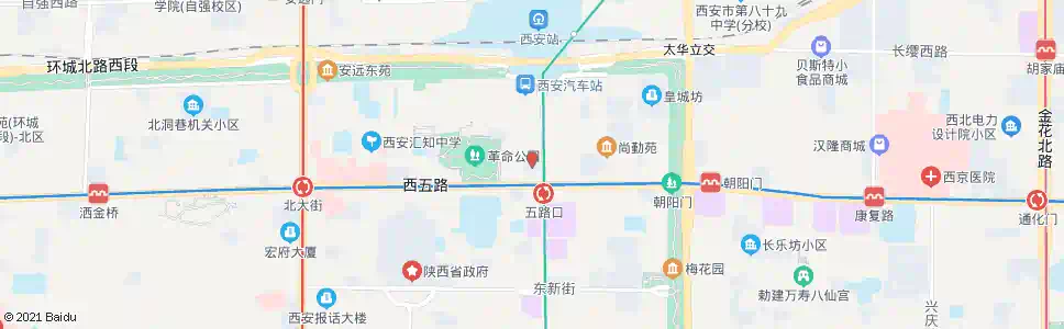 西安火车站(陇海大酒店)_公交站地图_西安公交_妙搜公交查询2025