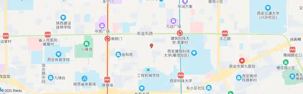 西安紫燕酱醋厂_公交站地图_西安公交_妙搜公交查询2025