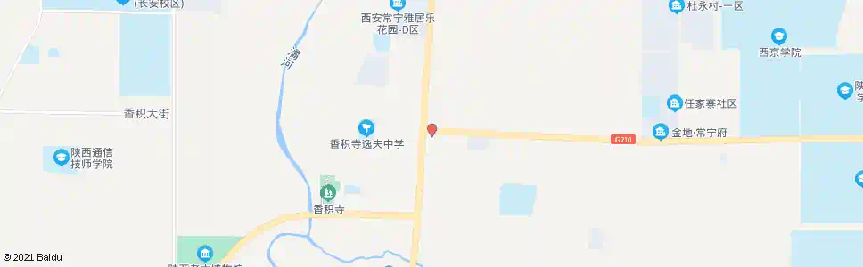 西安神禾二路西口_公交站地图_西安公交_妙搜公交查询2025