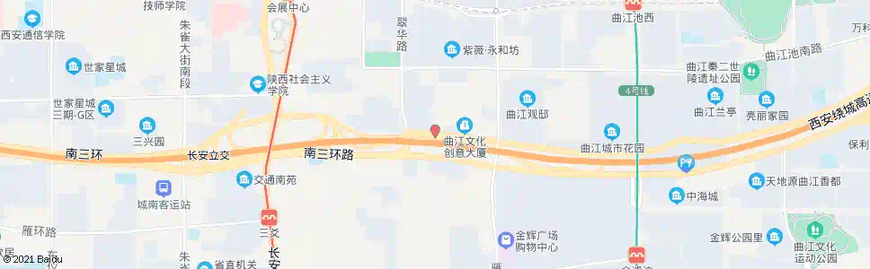 西安建设大厦_公交站地图_西安公交_妙搜公交查询2025