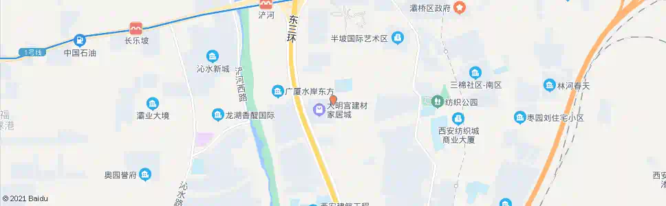 西安郭家滩_公交站地图_西安公交_妙搜公交查询2025