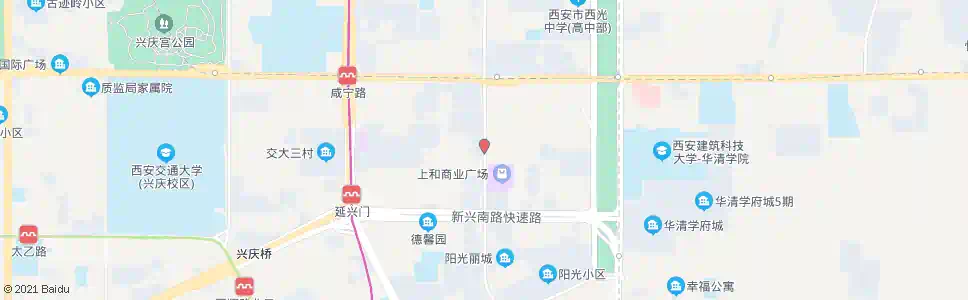 西安公园南路南段_公交站地图_西安公交_妙搜公交查询2025
