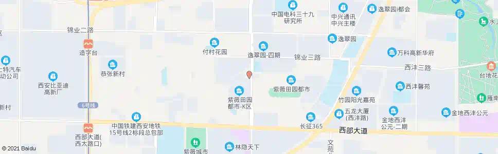西安博士路北口_公交站地图_西安公交_妙搜公交查询2025