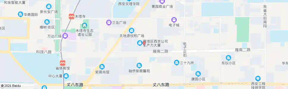 西安西京公司_公交站地图_西安公交_妙搜公交查询2025
