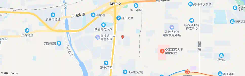 西安阎家滩_公交站地图_西安公交_妙搜公交查询2025