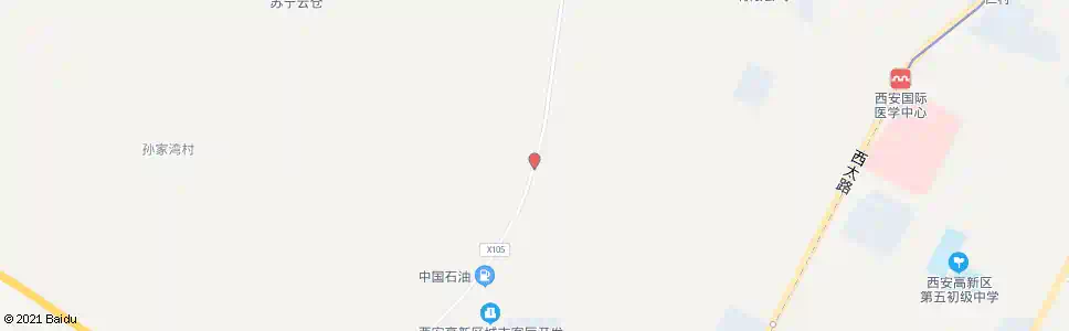 西安蒿家湾_公交站地图_西安公交_妙搜公交查询2025