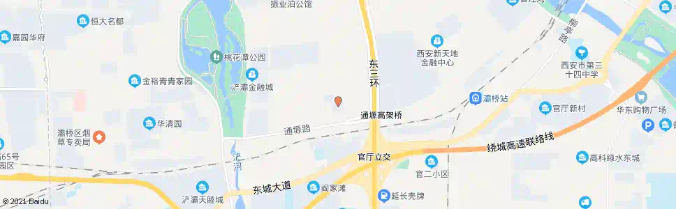 西安金盾公司_公交站地图_西安公交_妙搜公交查询2025