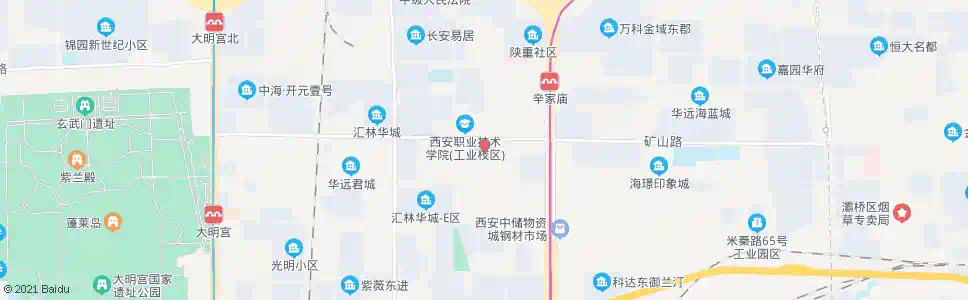 西安四十八中_公交站地图_西安公交_妙搜公交查询2025