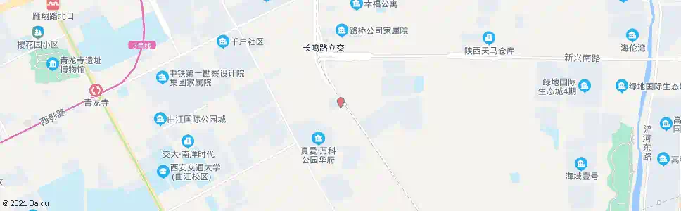 西安等驾坡建材市场_公交站地图_西安公交_妙搜公交查询2025