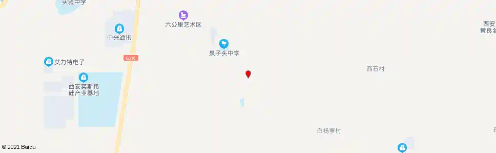 西安泉子头_公交站地图_西安公交_妙搜公交查询2025
