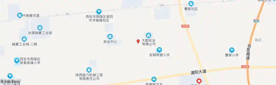 西安耿家村_公交站地图_西安公交_妙搜公交查询2025
