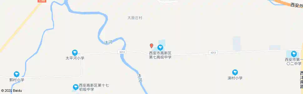 西安五星福利院_公交站地图_西安公交_妙搜公交查询2025