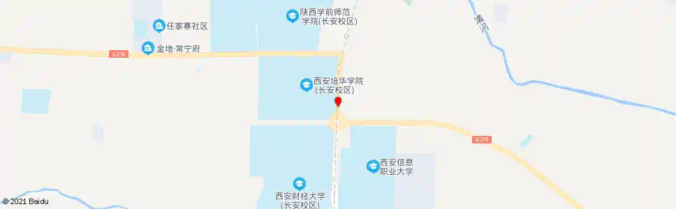 西安电子科技学院路口_公交站地图_西安公交_妙搜公交查询2025