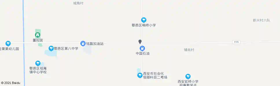 西安二号路口_公交站地图_西安公交_妙搜公交查询2025