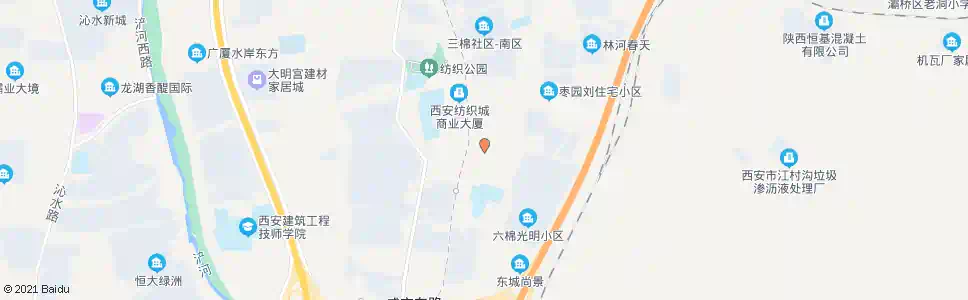 西安国棉五厂_公交站地图_西安公交_妙搜公交查询2025