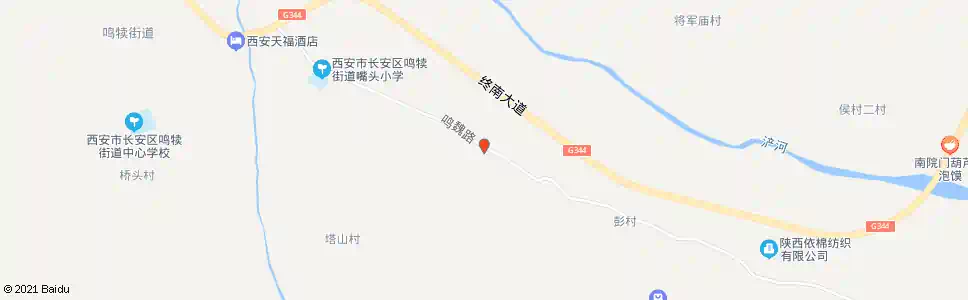 西安侯坪村_公交站地图_西安公交_妙搜公交查询2025