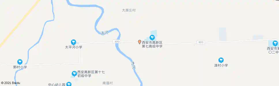 西安五星街道_公交站地图_西安公交_妙搜公交查询2025