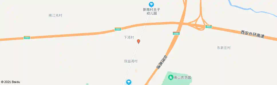 西安下湾村_公交站地图_西安公交_妙搜公交查询2025