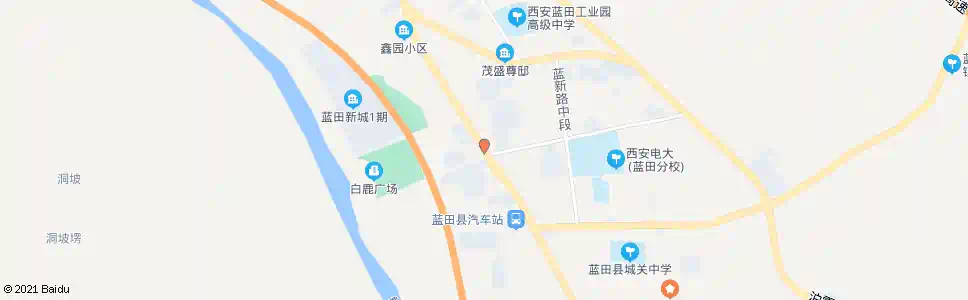 西安解放厂_公交站地图_西安公交_妙搜公交查询2025