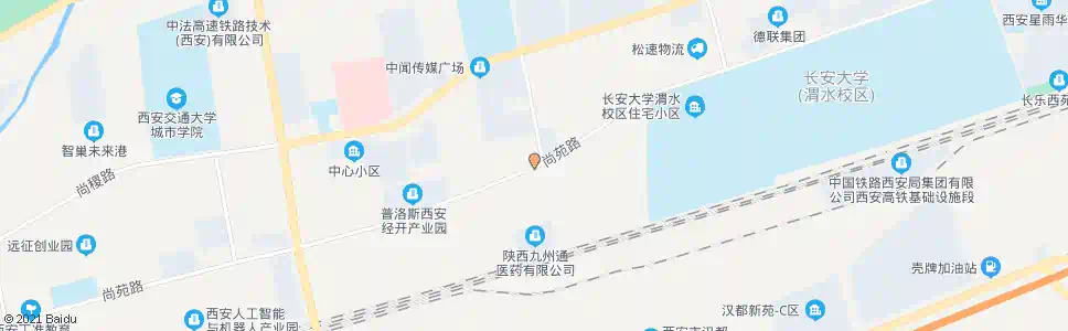 西安尚苑草滩六路_公交站地图_西安公交_妙搜公交查询2025