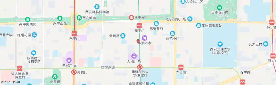 西安煤炭疗养院_公交站地图_西安公交_妙搜公交查询2025